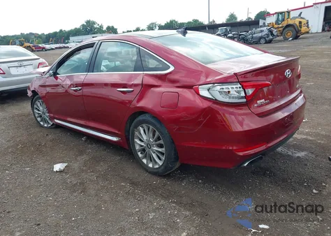 2015 Hyundai Sonata Limited из США, поврежденный, VIN 5NPE34AF8FH068646